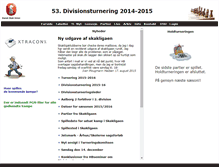 Tablet Screenshot of divisionsskak.dk